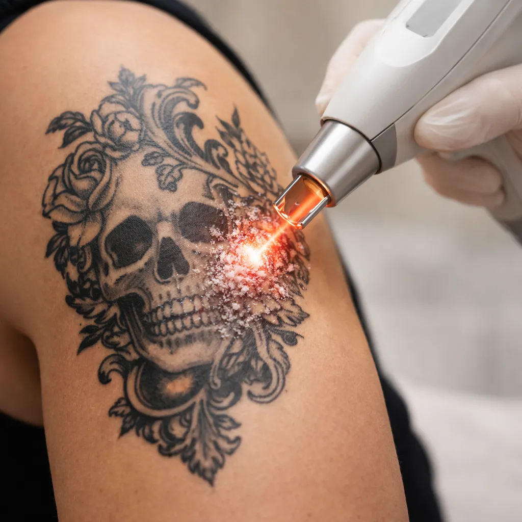 Îndepărtare Tatuaje cu Laser - Șterge Trecutul, Începe din Nou