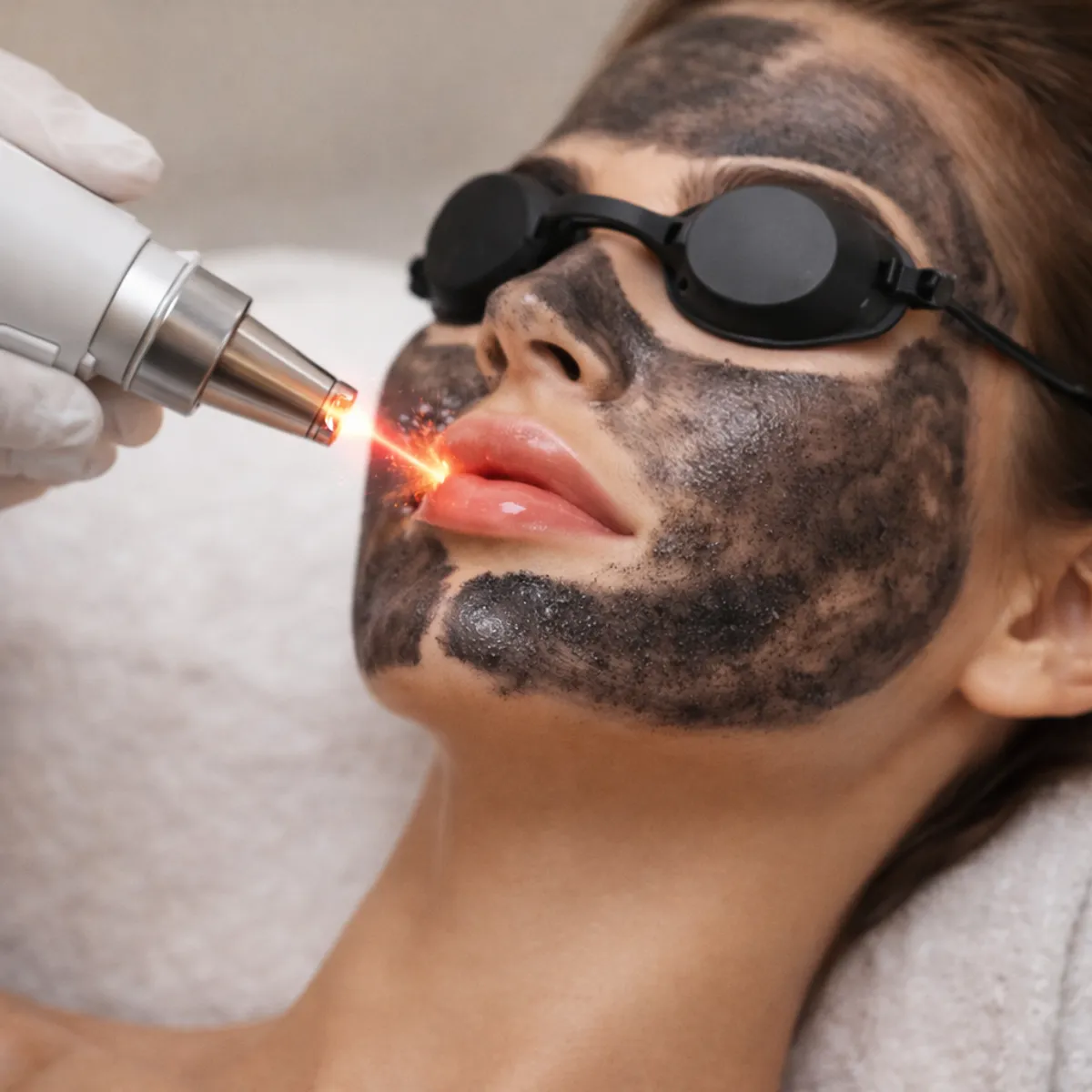 Peeling Carbon Laser - Hollywood Peel pentru Strălucire Instantanee