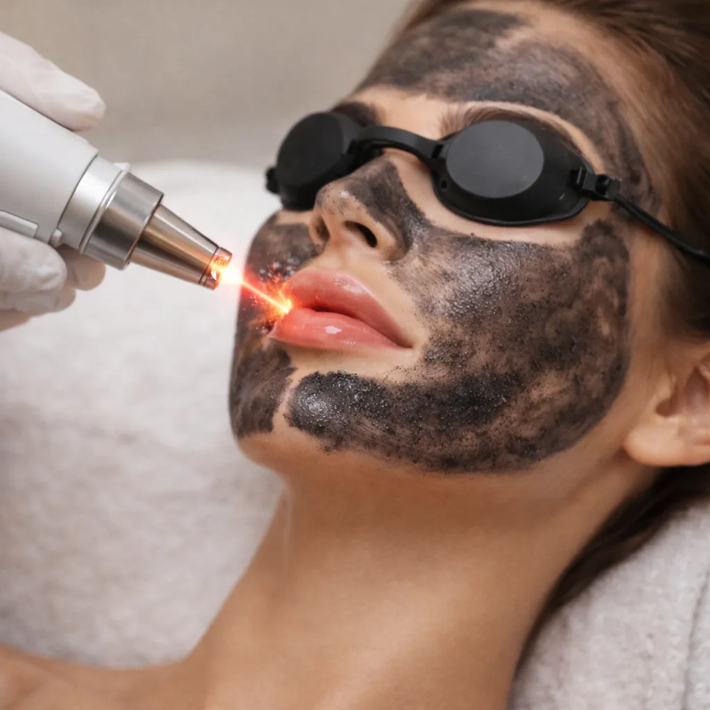 Peeling Carbon Laser - Hollywood Peel pentru Strălucire Instantanee